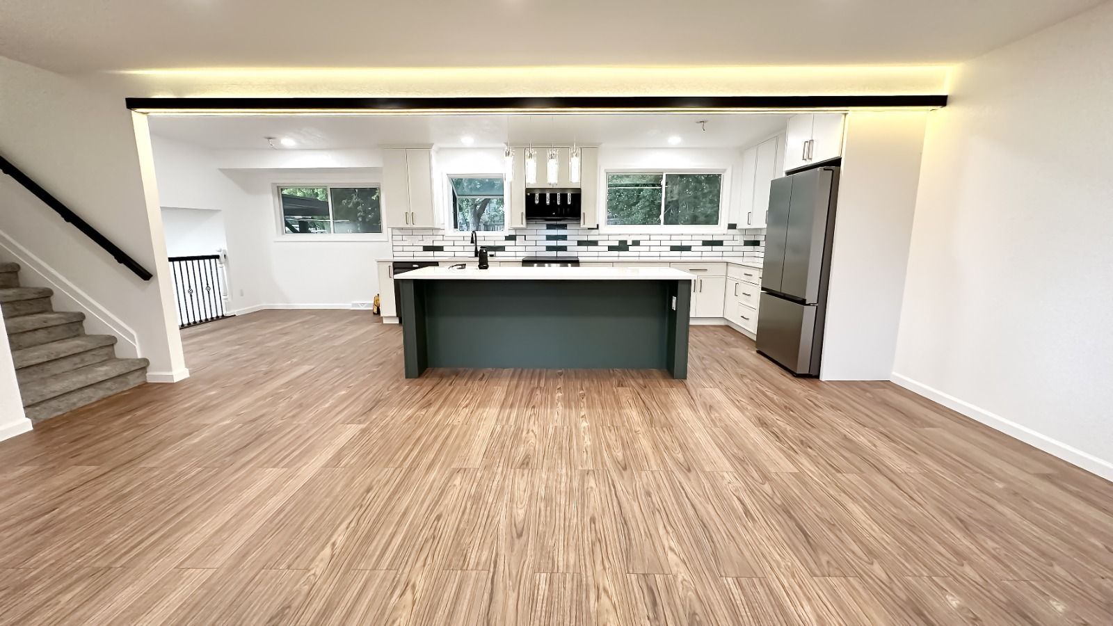 A new kitchen island custom