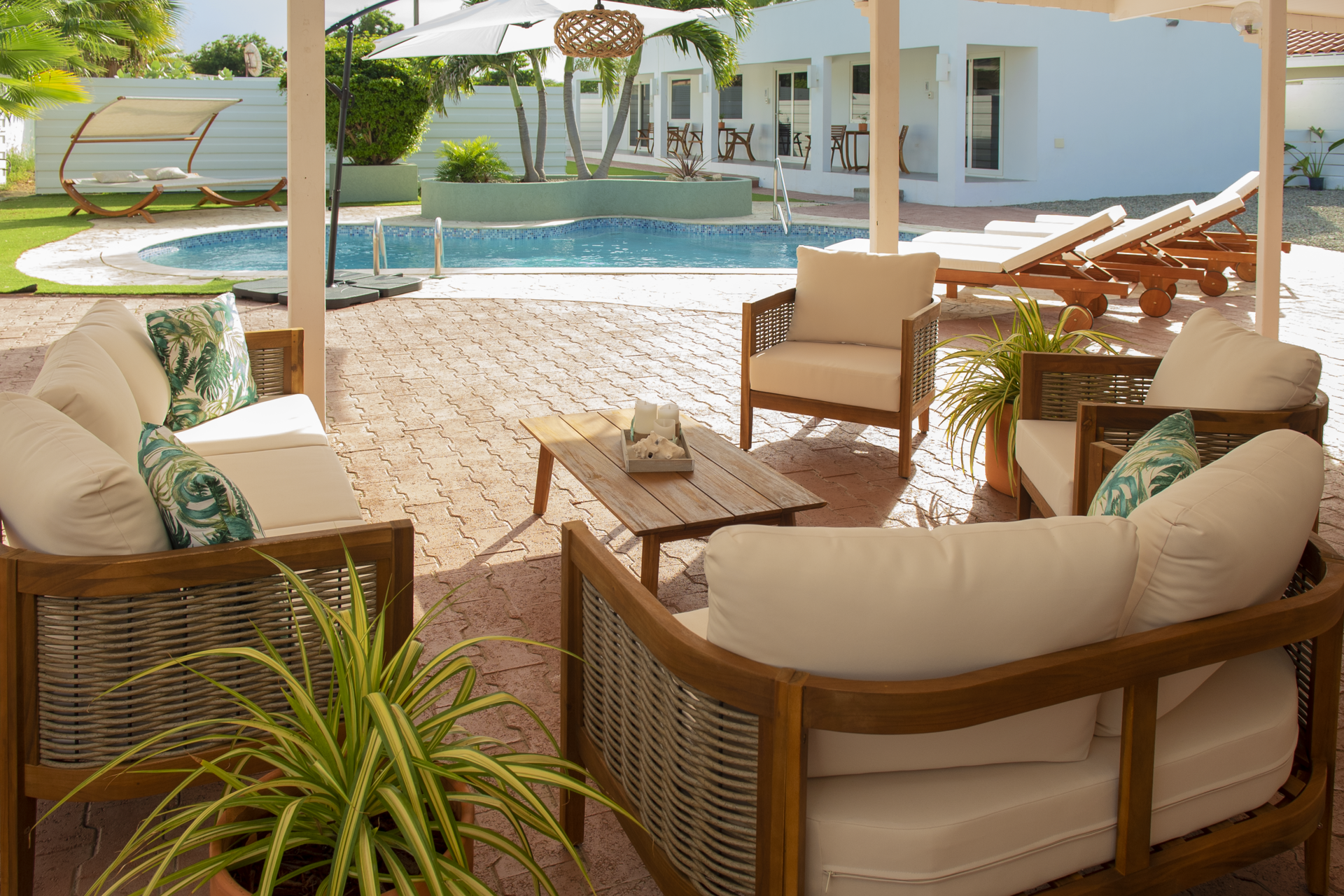 Outdoor seating