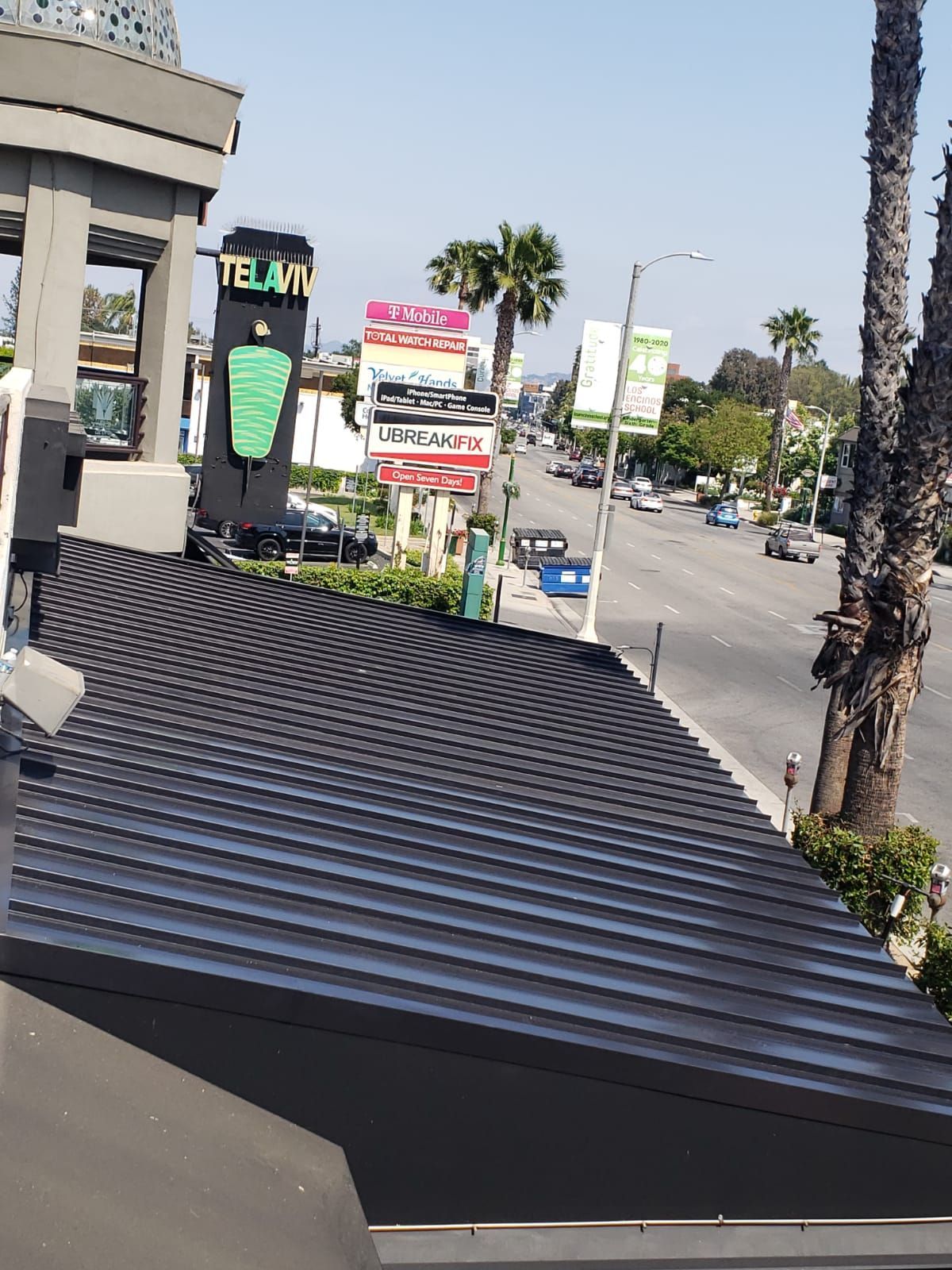 commercial metal roof
