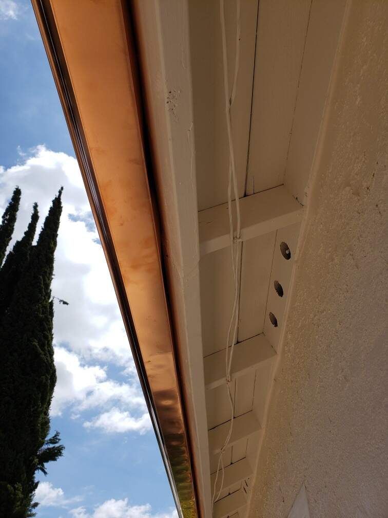 fascia board repair and gutter installation
