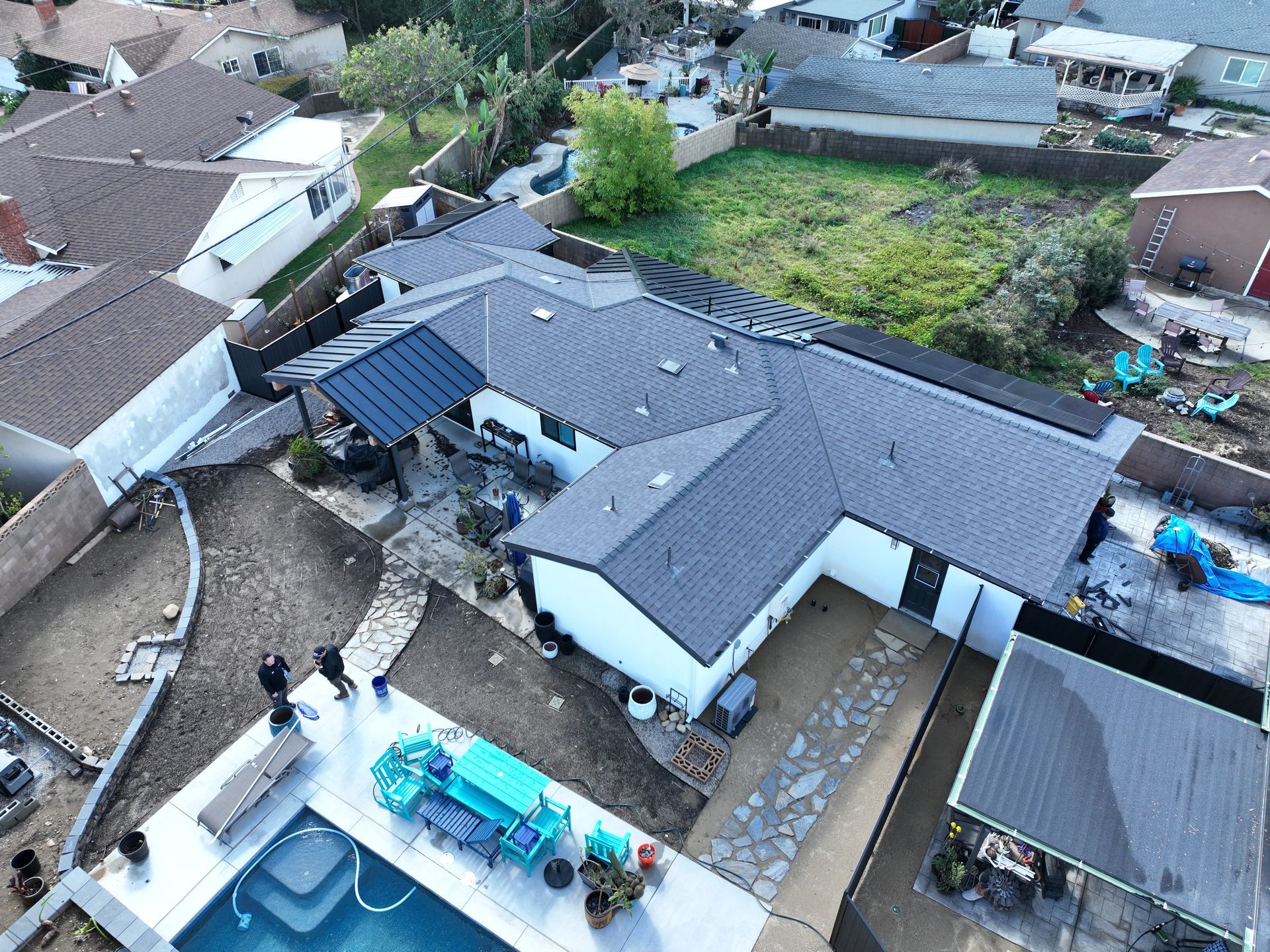 metal roofing replacing shingle roofing