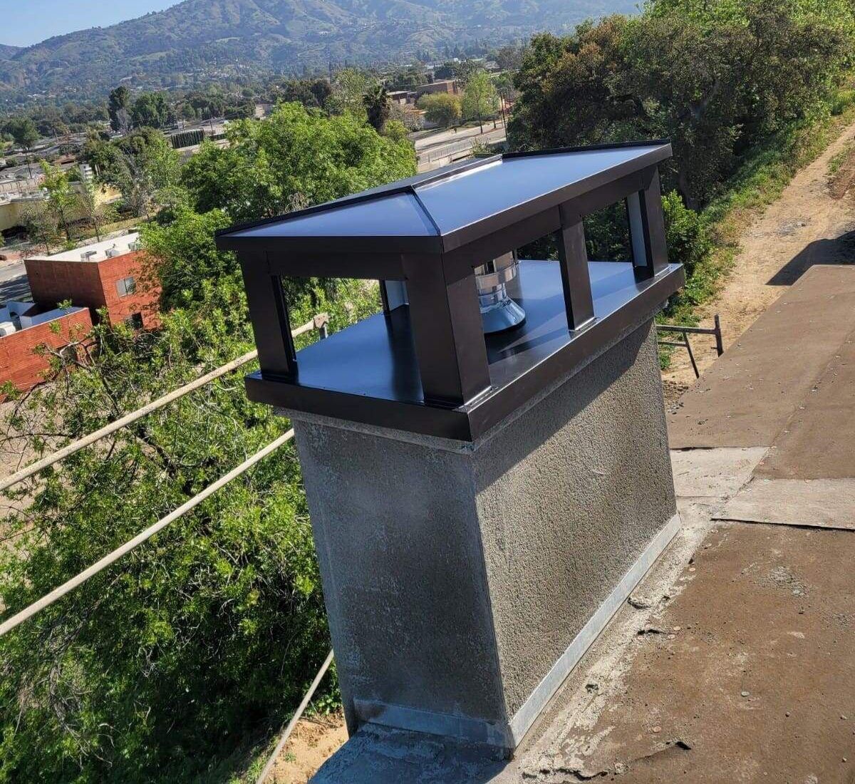custom metal chimney