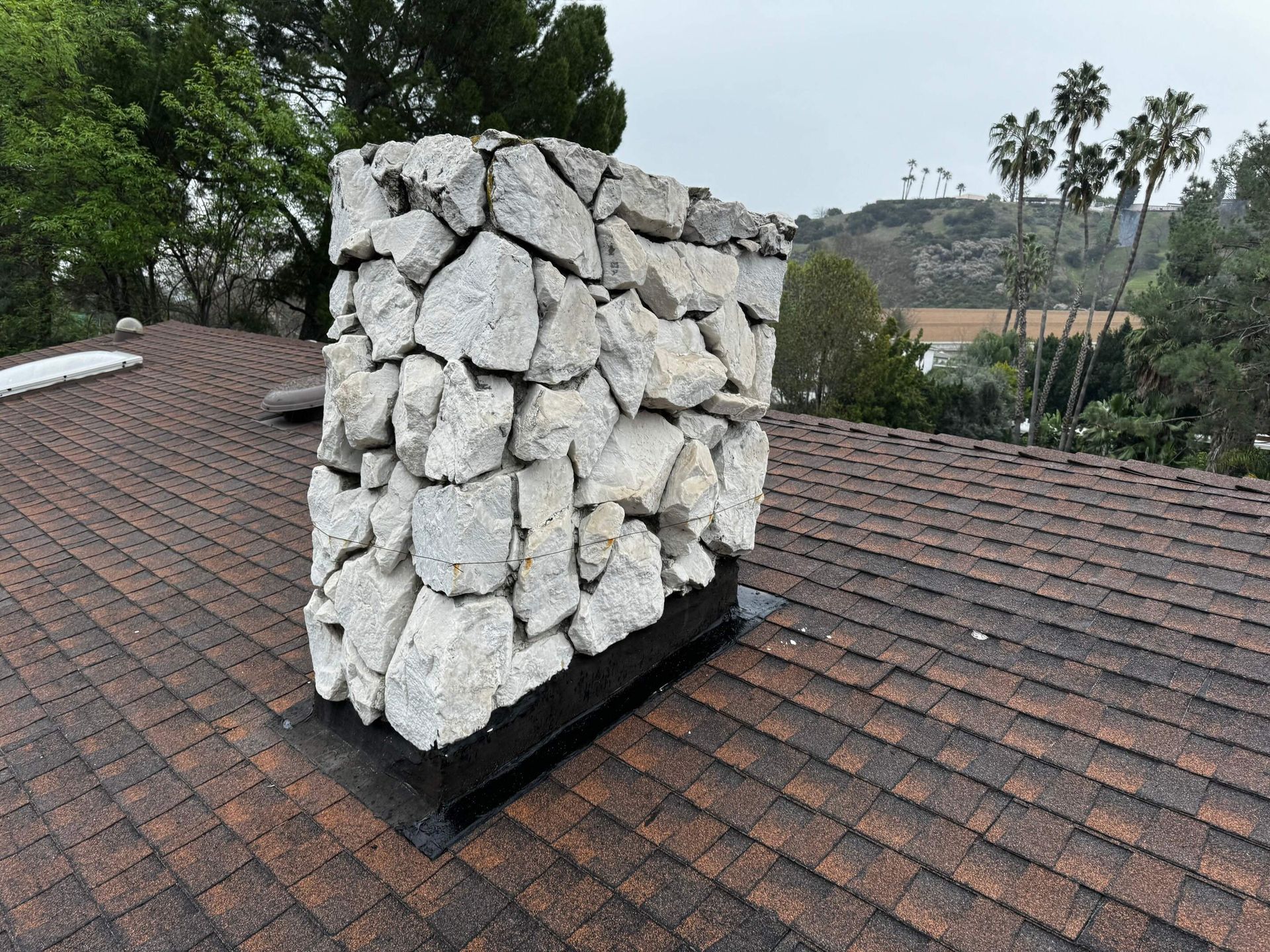 rock chimney,custom chimney,los angeles chimney