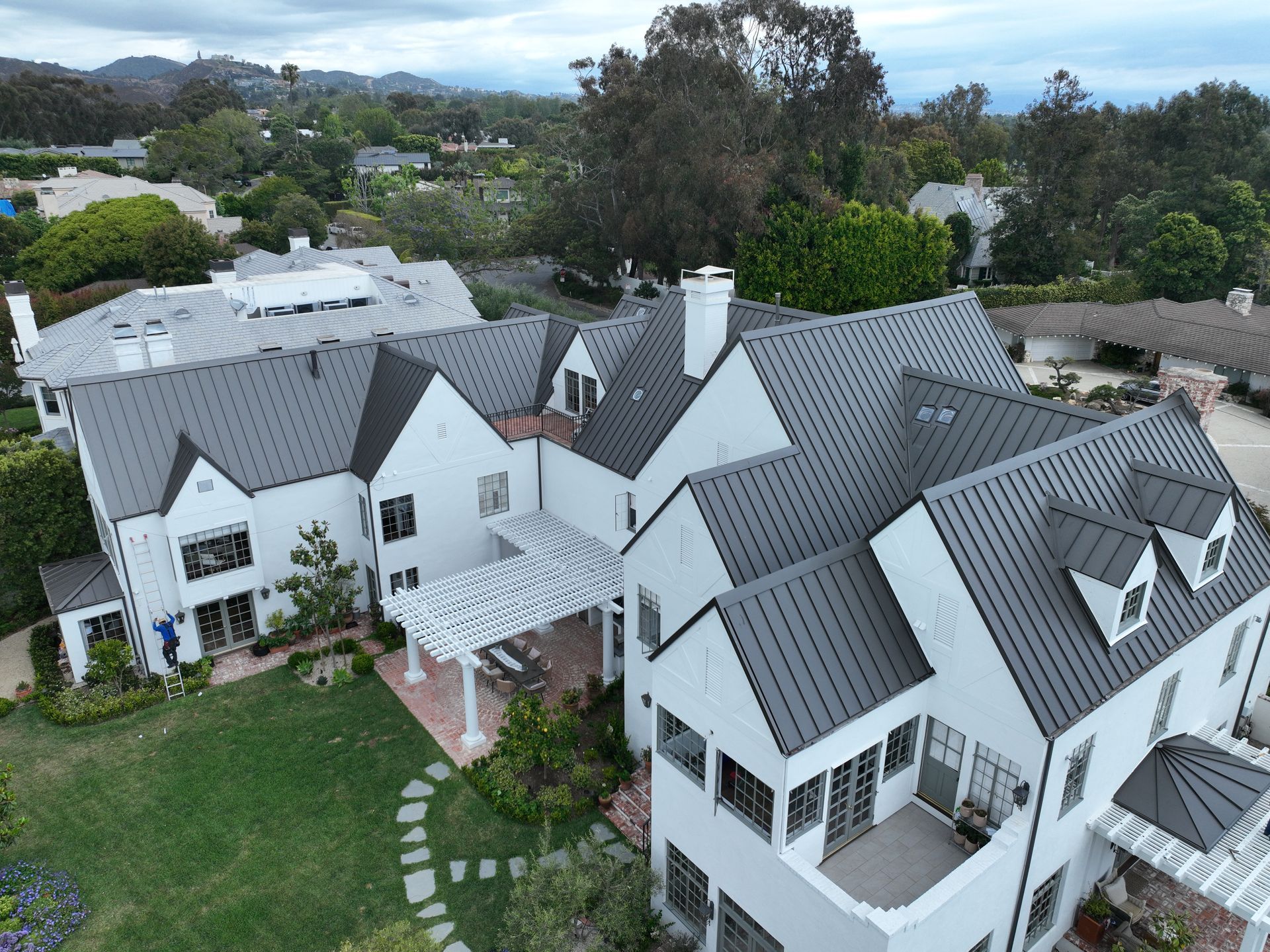 thousand oaks metal roofing project