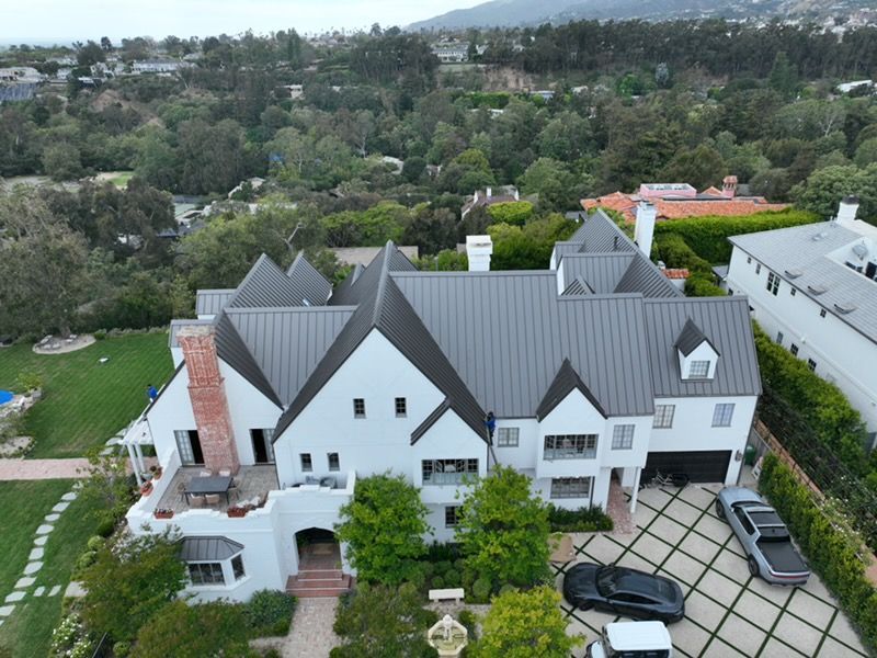 thousand oaks metal roofing project
