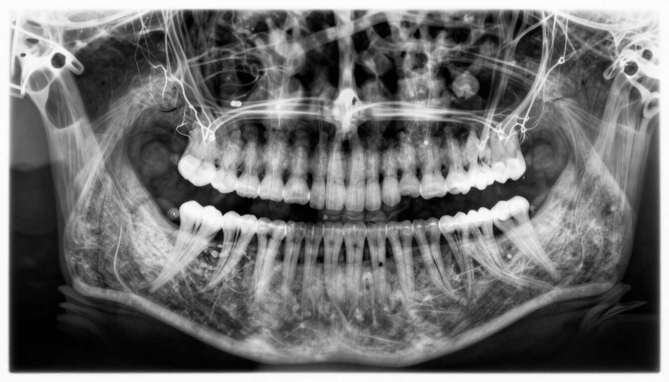 Radiografia dentale dei denti del giudizio