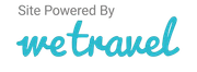“Site Powered By” text with a turquoise Metravel logo