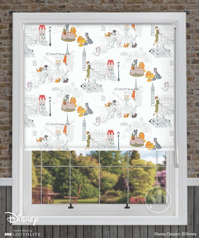 Window shade with a Disney