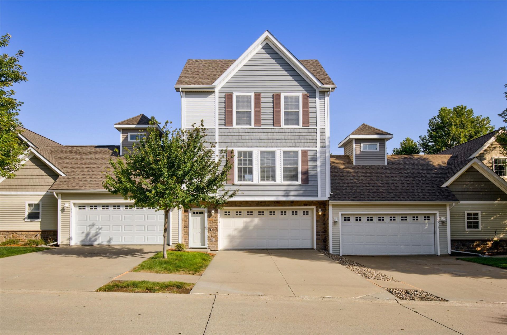 Two story townhome centrally located between Grimes and Waukee.