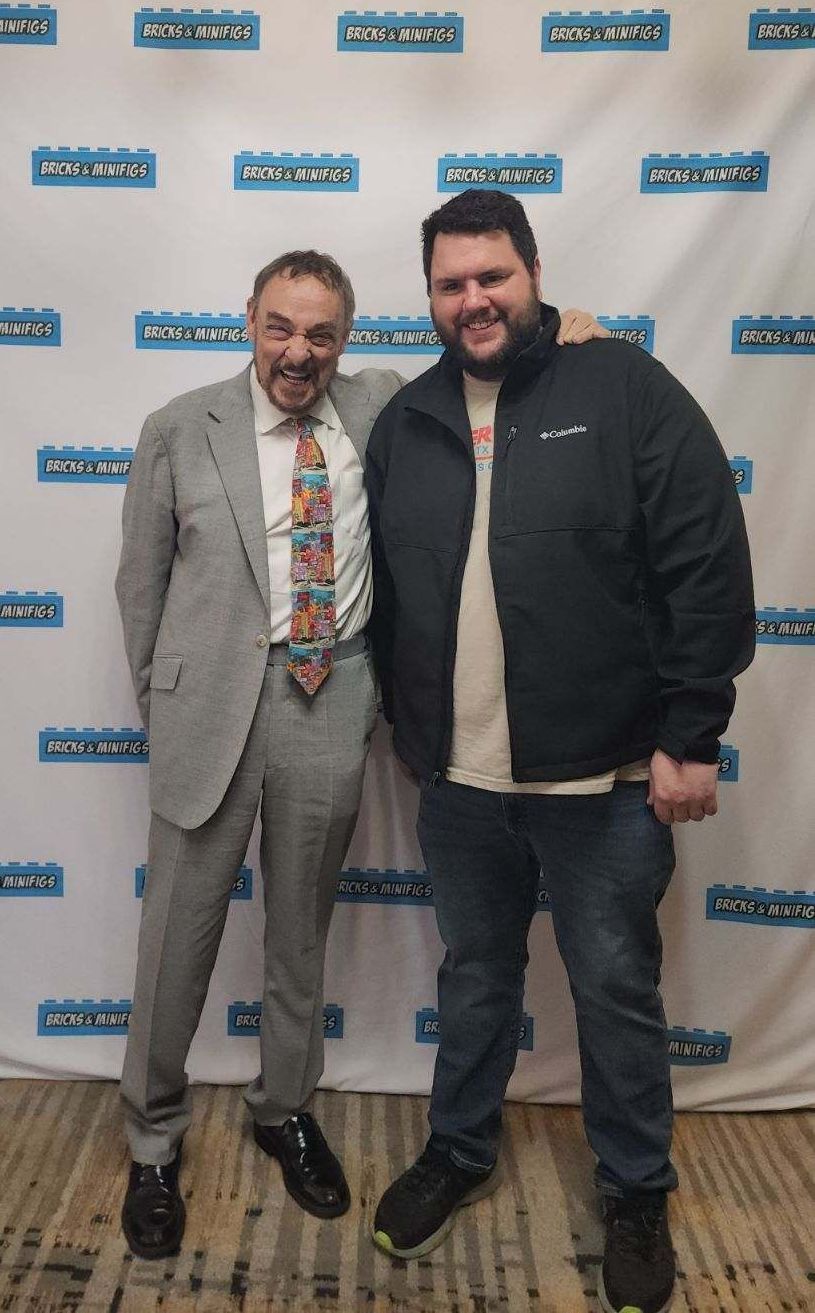 Ryan meeting long time hero John Rhys Davies