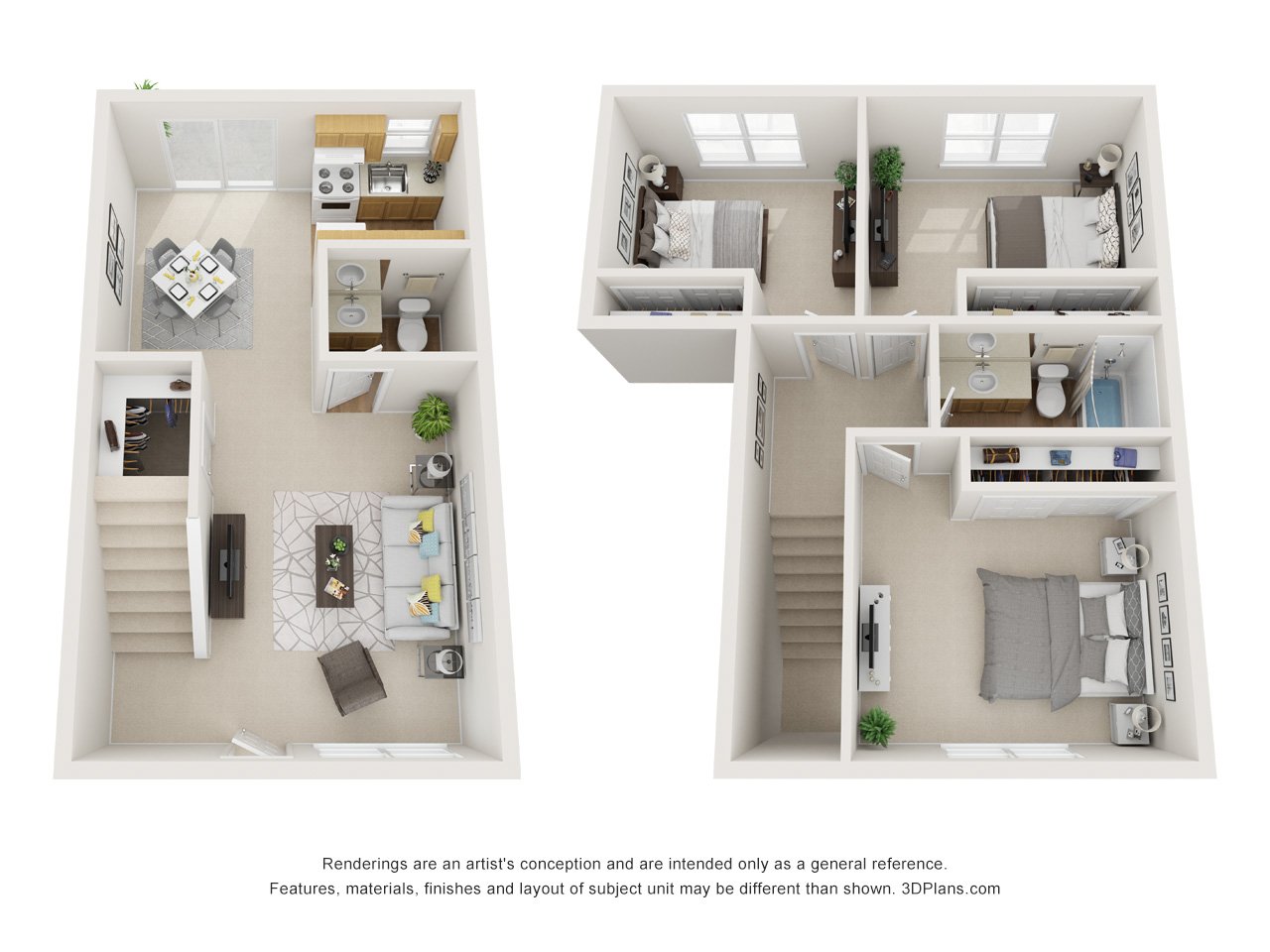Atlanta, GA Area Townhomes for Rent in Forest Park, GA.