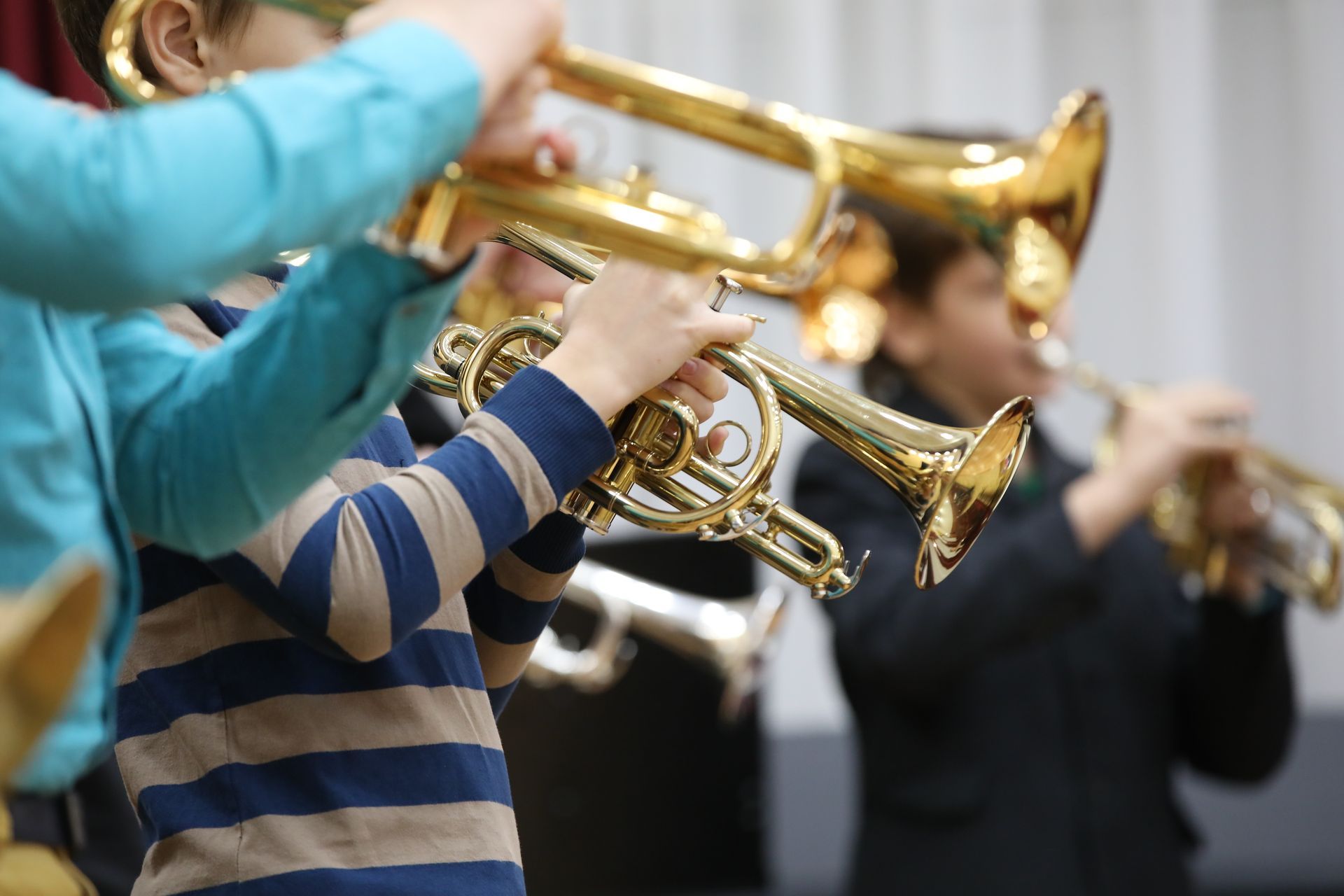 Trumpet players