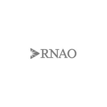 The rnao logo is on a white background.