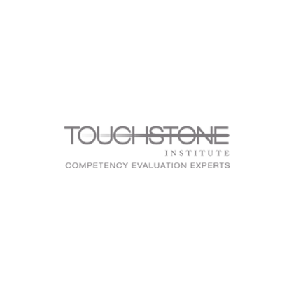 The logo for toughstone institute is a competency evaluation experts company.