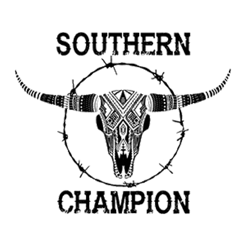 Southern Champion logo with skull bones