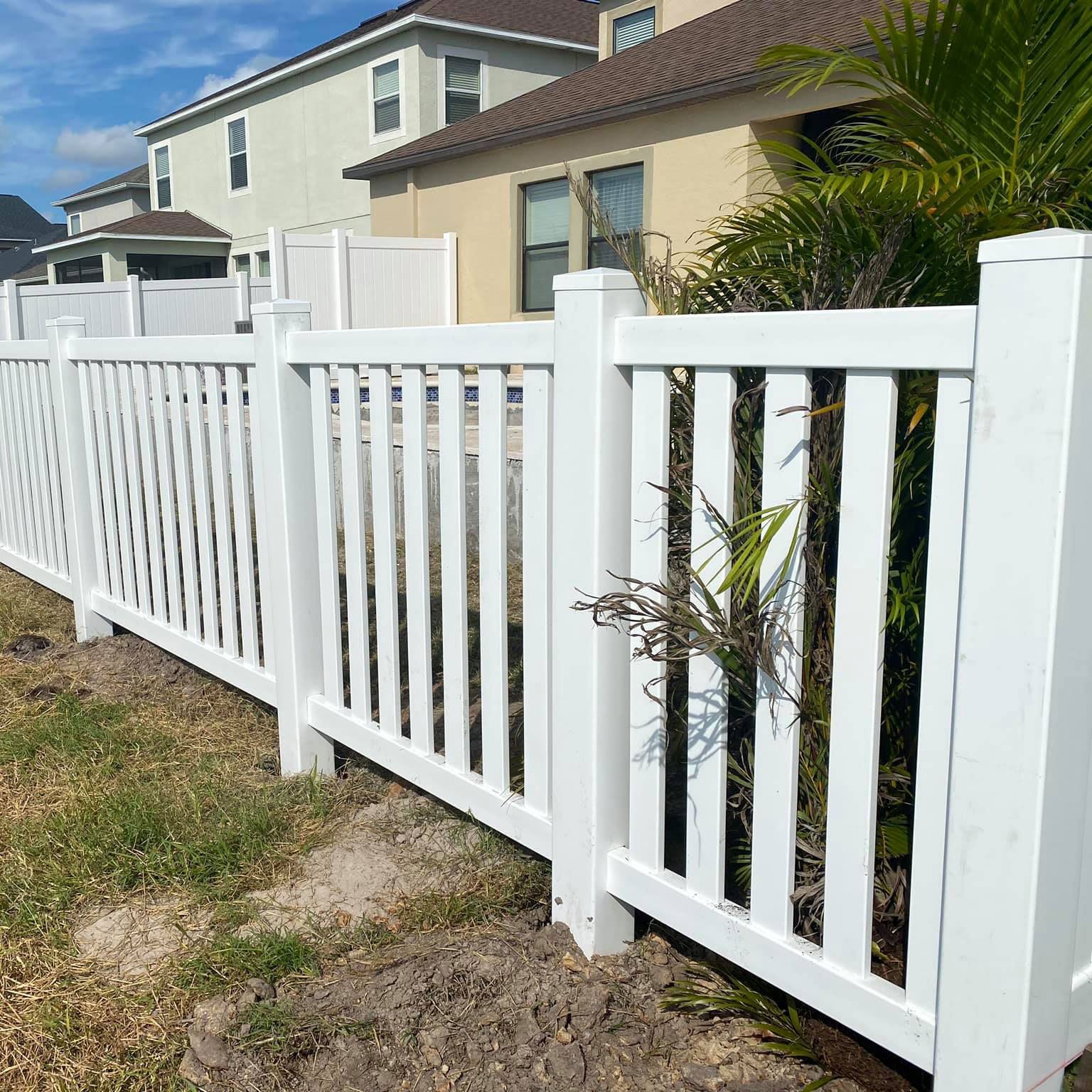 Vinyl Bar | Tampa, FL | Bay Area Fencing Company Vinyl Bar | Tampa, FL | Bay Area Fencing Company