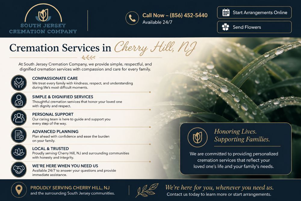 Cremation Services in Cherry Hill, NJ