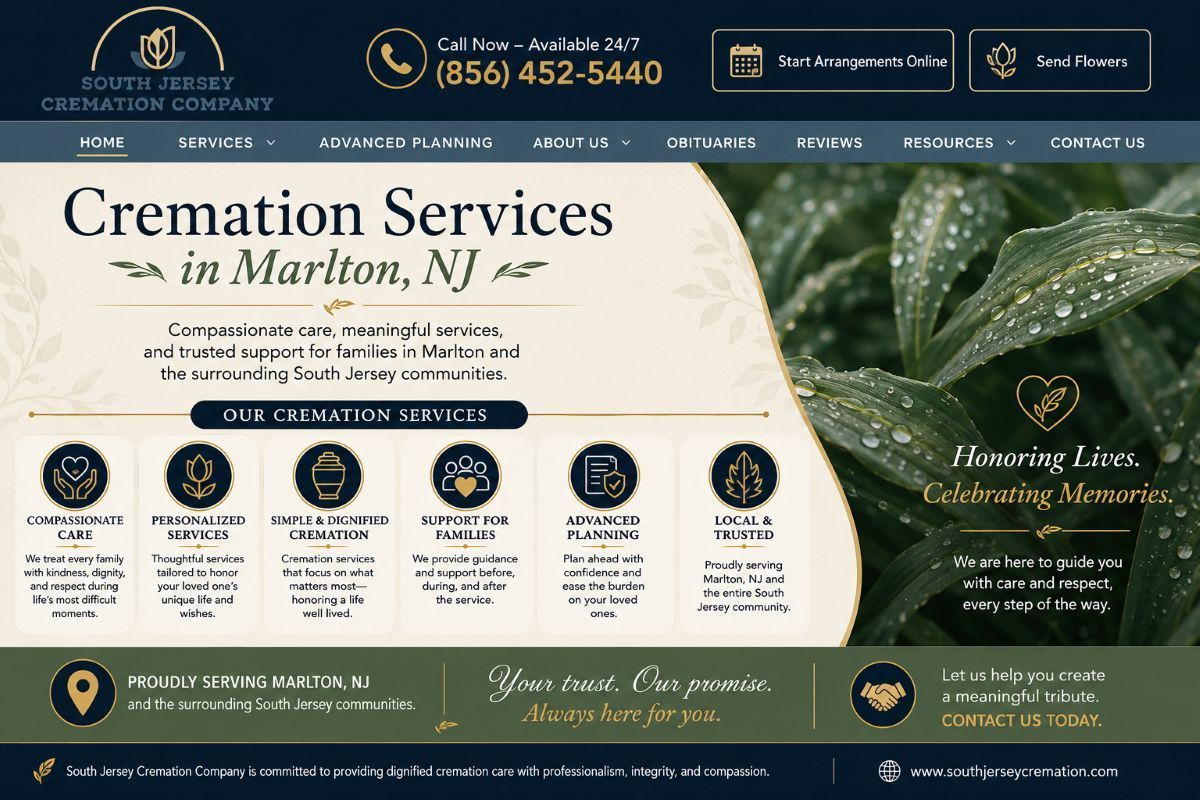 Cremation Services in Marlton, NJ
