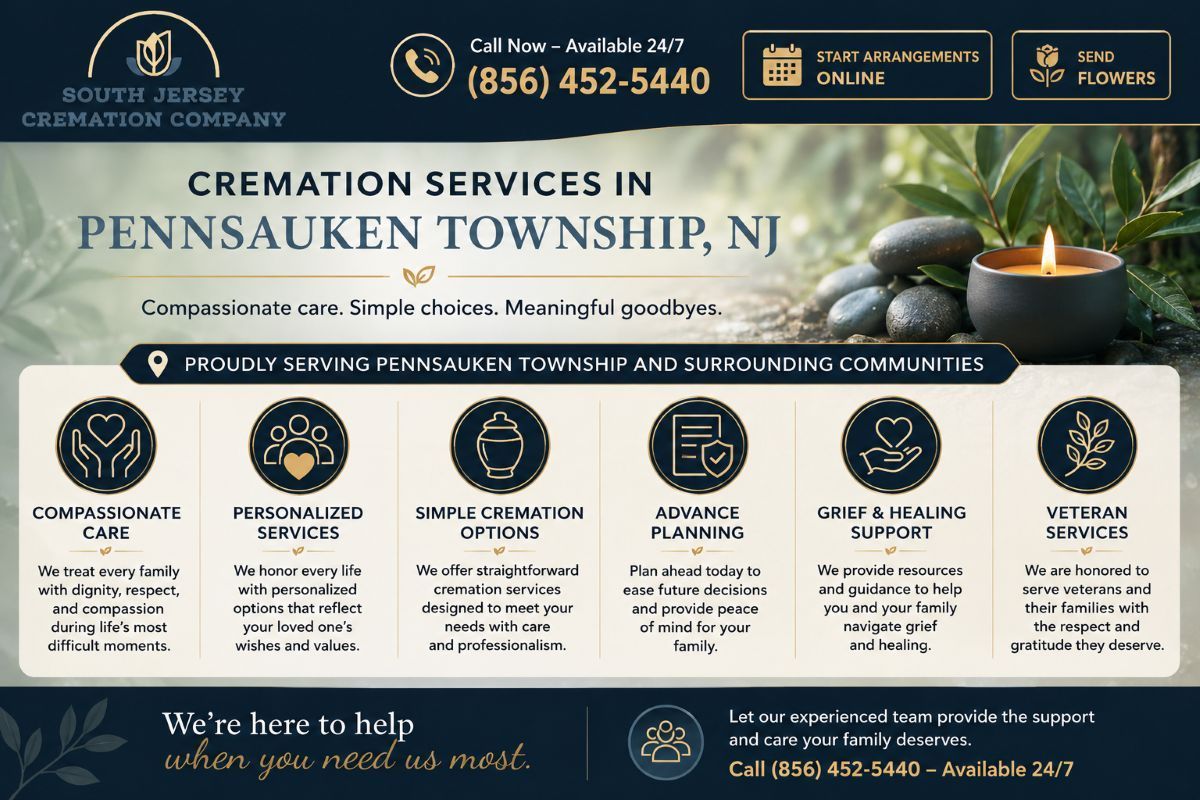 Cremation Services in Pennsauken Township, NJ
