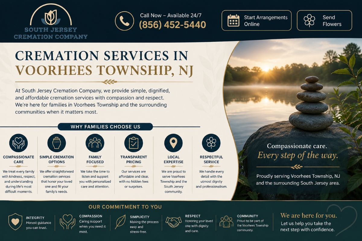 Cremation Service Options in Voorhees Township, NJ