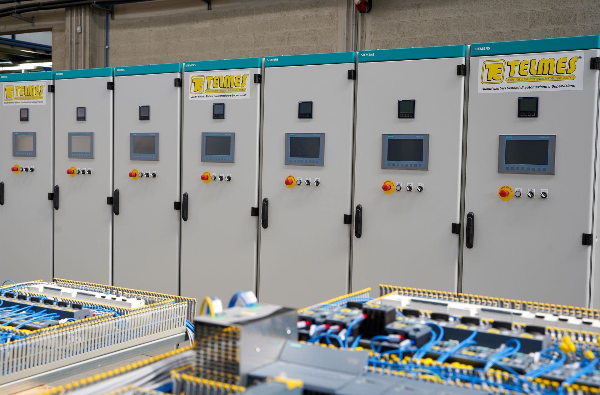 Quadri elettrici a uso industriale di Telmes