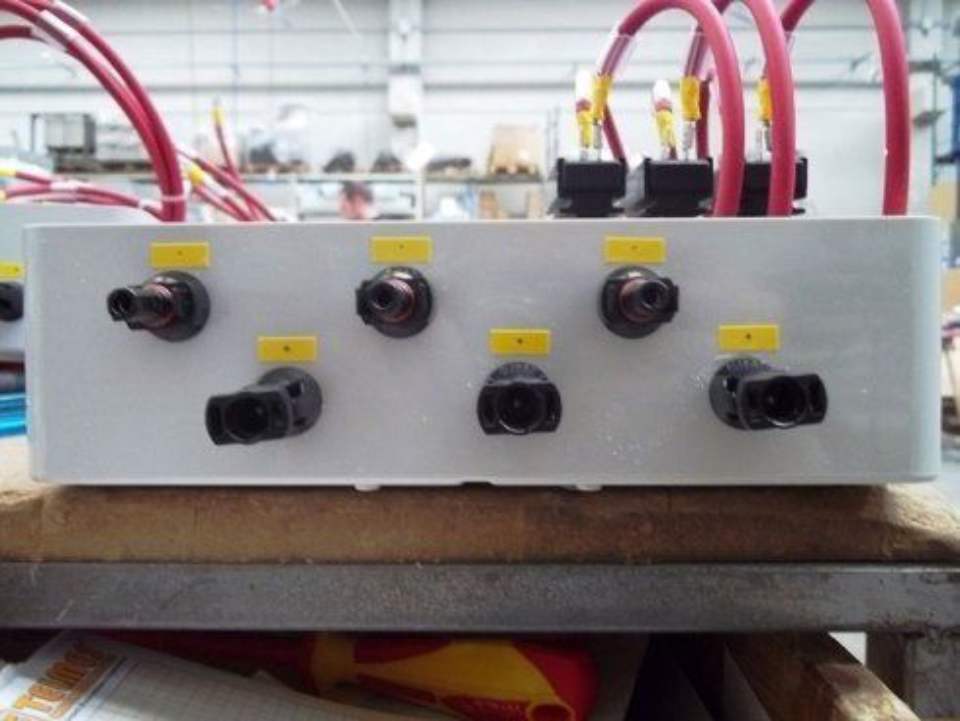 Componenti quadro elettrico impianto fotovoltaico