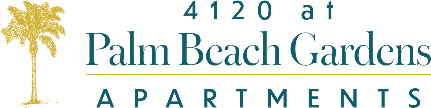 Palm Beach Gardens Apartments logo.