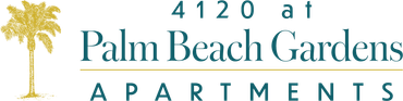 Palm Beach Gardens Apartments logo.
