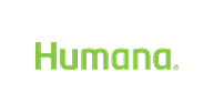 Humana logo in green text.
