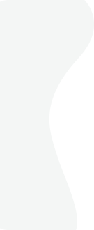 Abstract white curved shape against a white background.