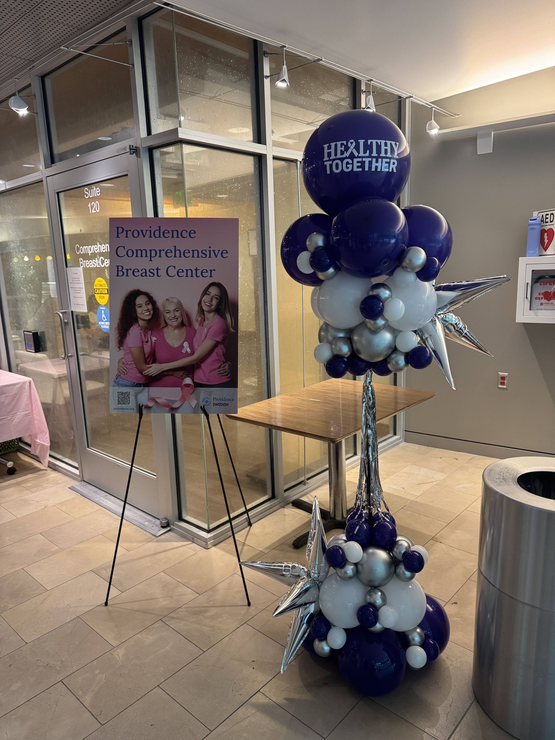 Grand opening at hospital new hall