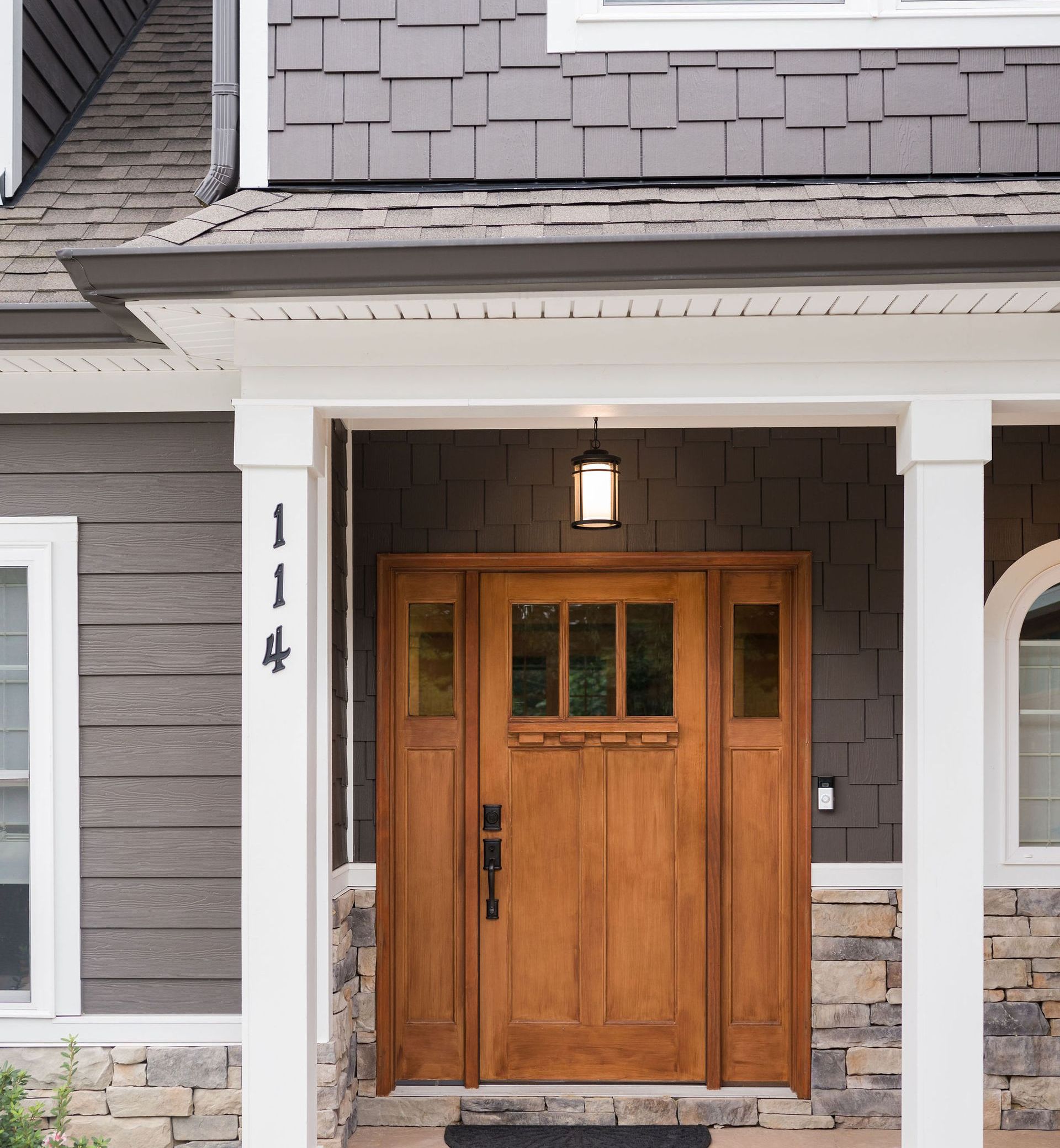 exterior front door