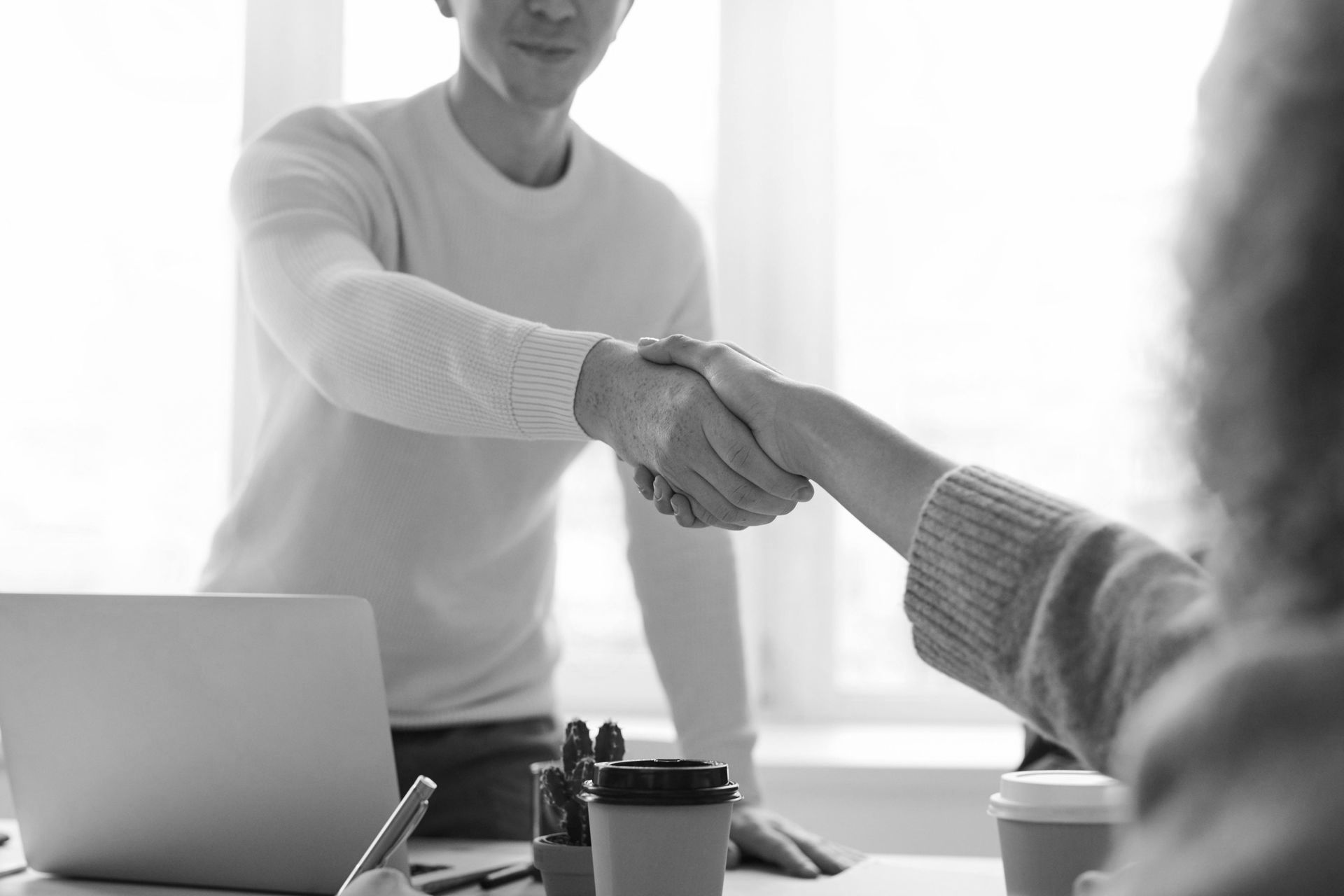 A doctor and patient shaking hands, symbolising our Nurse Practitioners advocating for your needs.