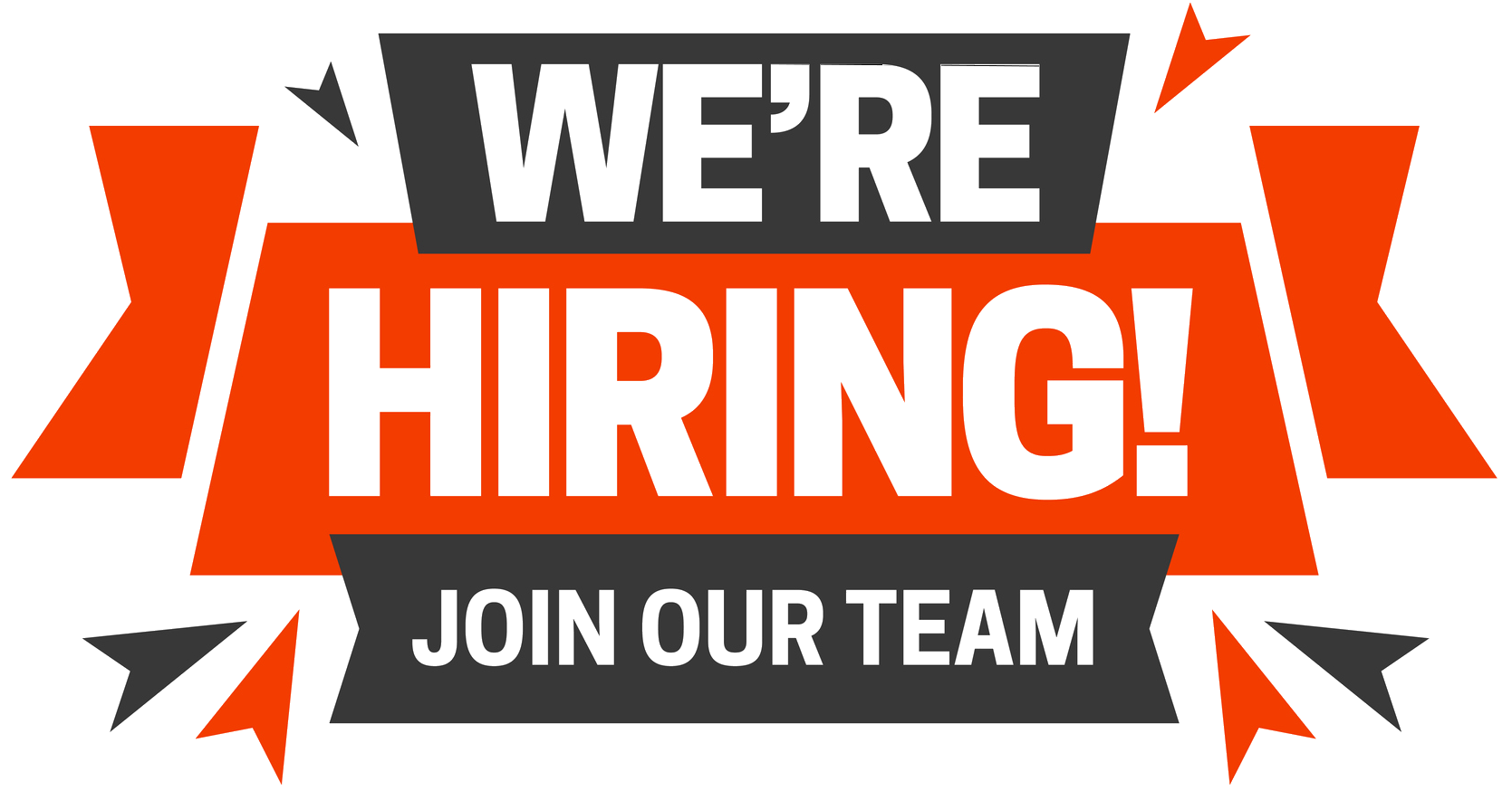 We're hiring. Join our Team.