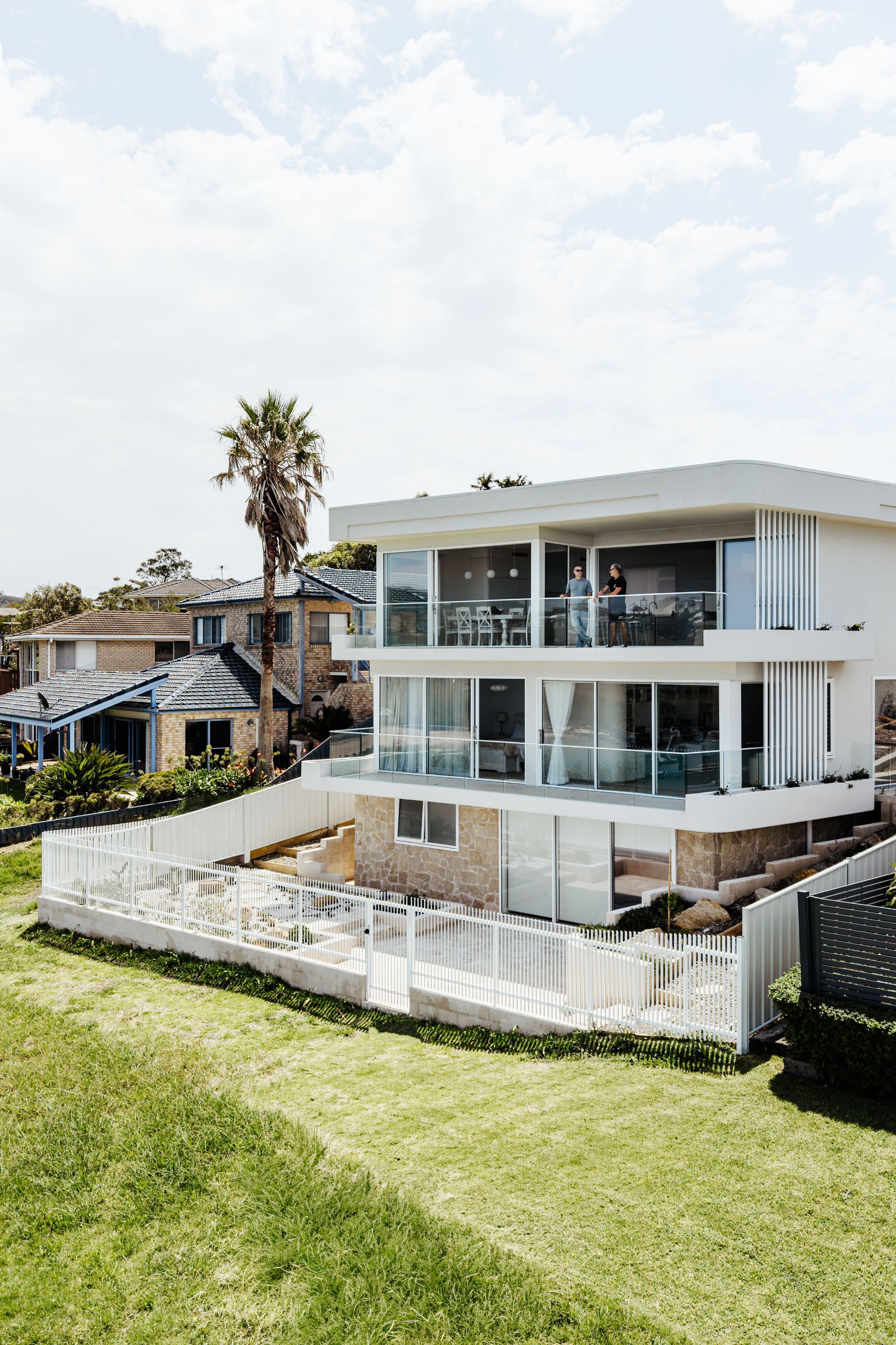 Modern Two-story White House — SDC Building Design In Kiama, NSW