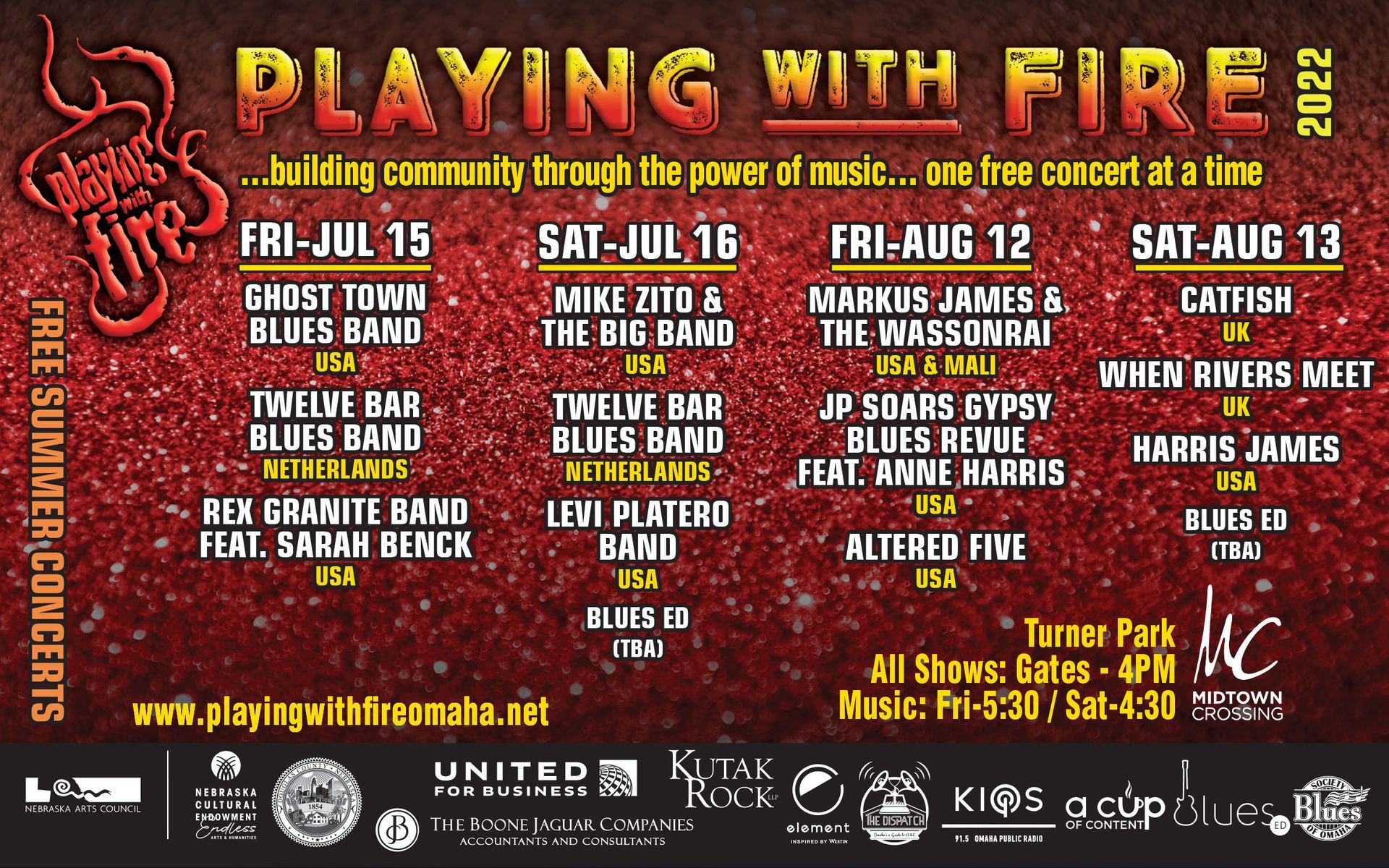 Concert flyer: 