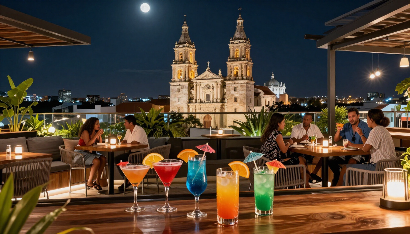 Rooftop Bar View