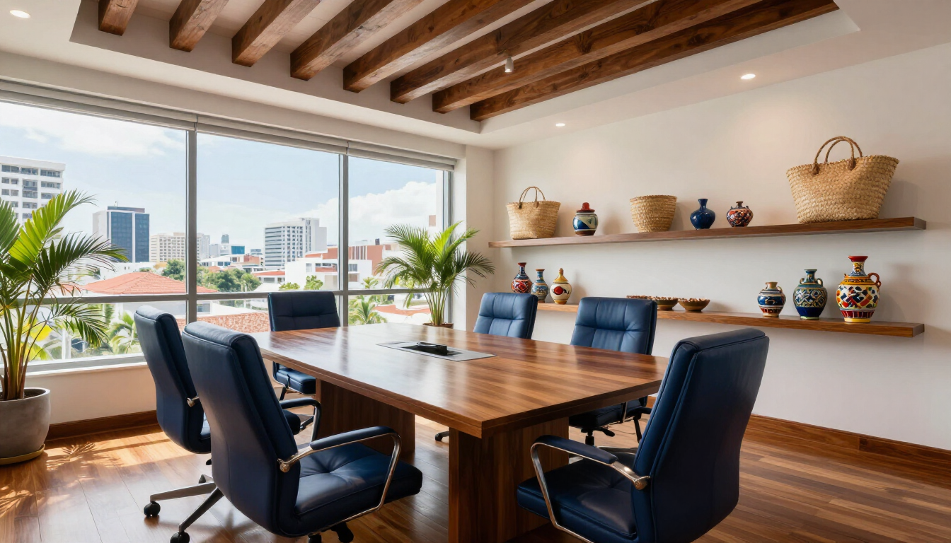 Modern meeting space