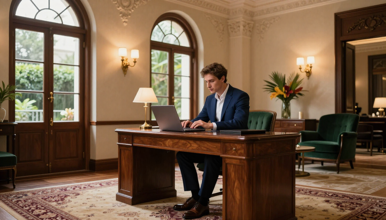 Professional workspace