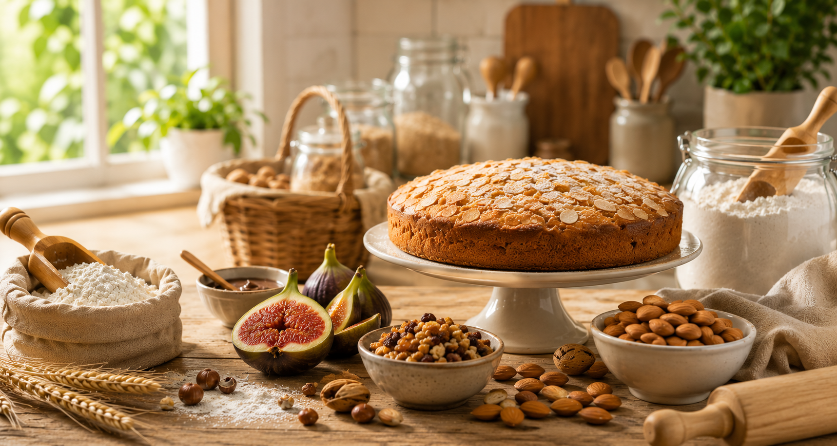 Attrezzattura e ingredienti da pasticceria