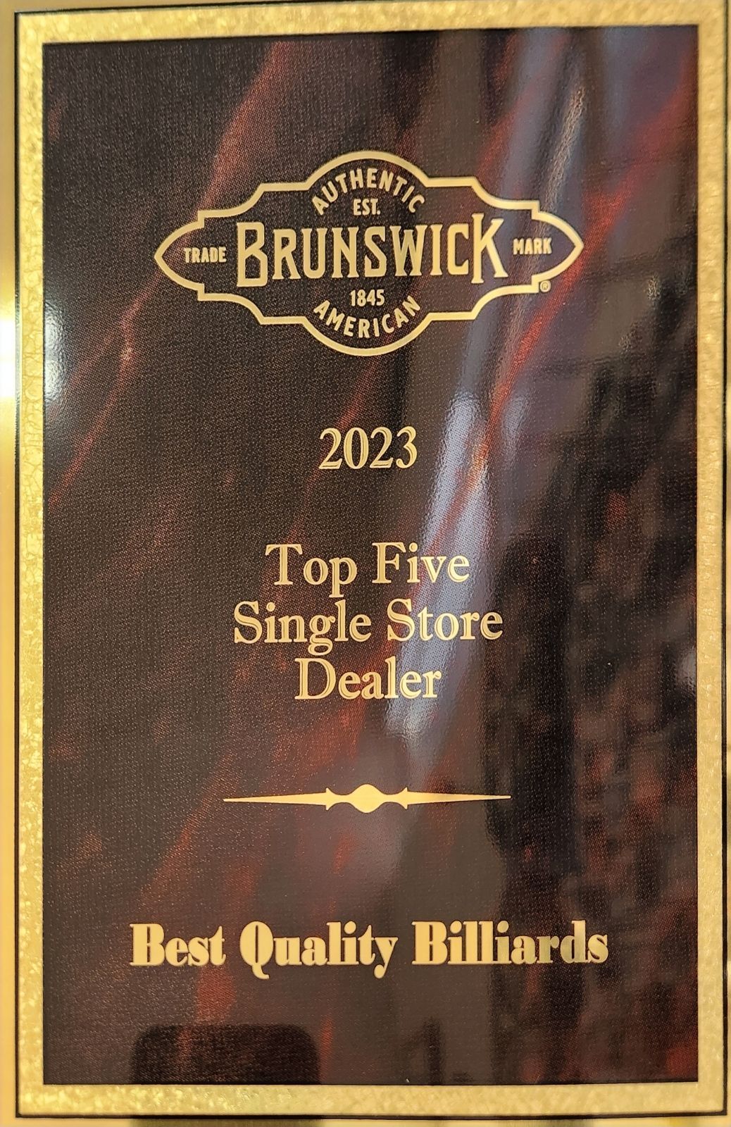 Best Quality Billiards - Brunswick Top5 Independent Dealer Nationwide 202