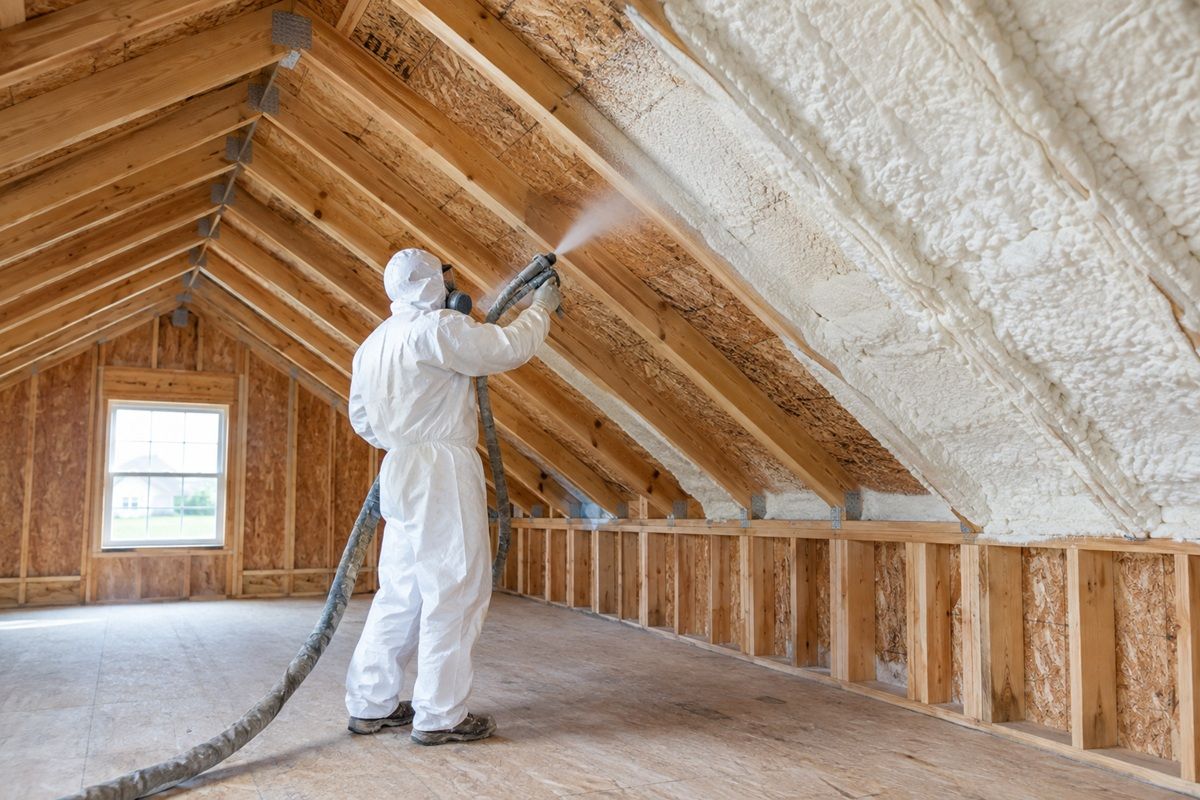 Palmview TX attic roof deck spray foam insulation
