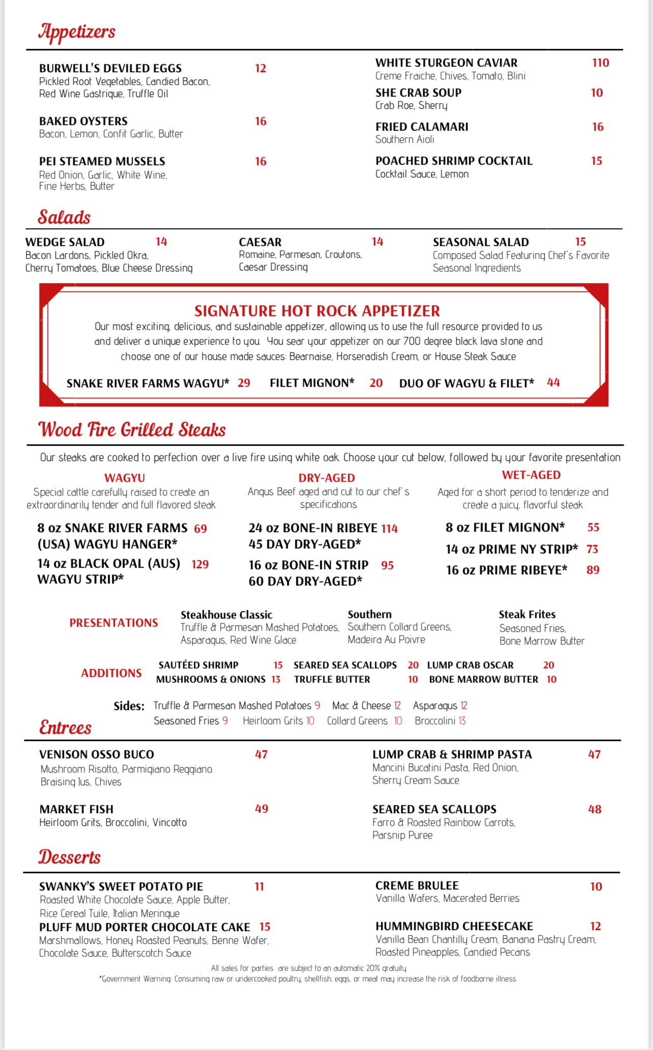 steakhouse charleston sc