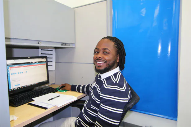 Women looking at post it notes