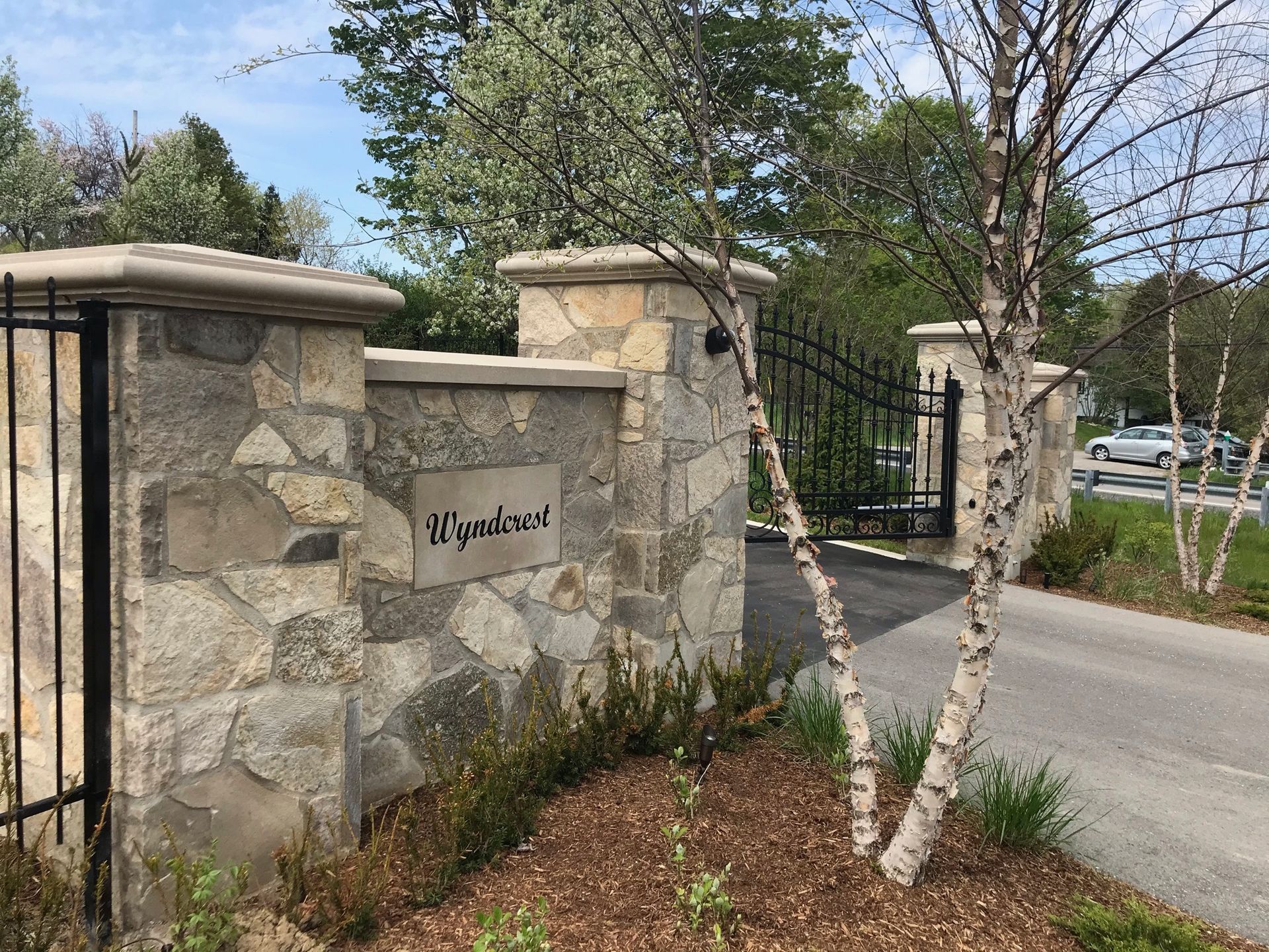 Entrance to