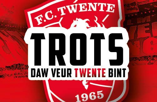 FC Twente stickers (trots) 10 stuks