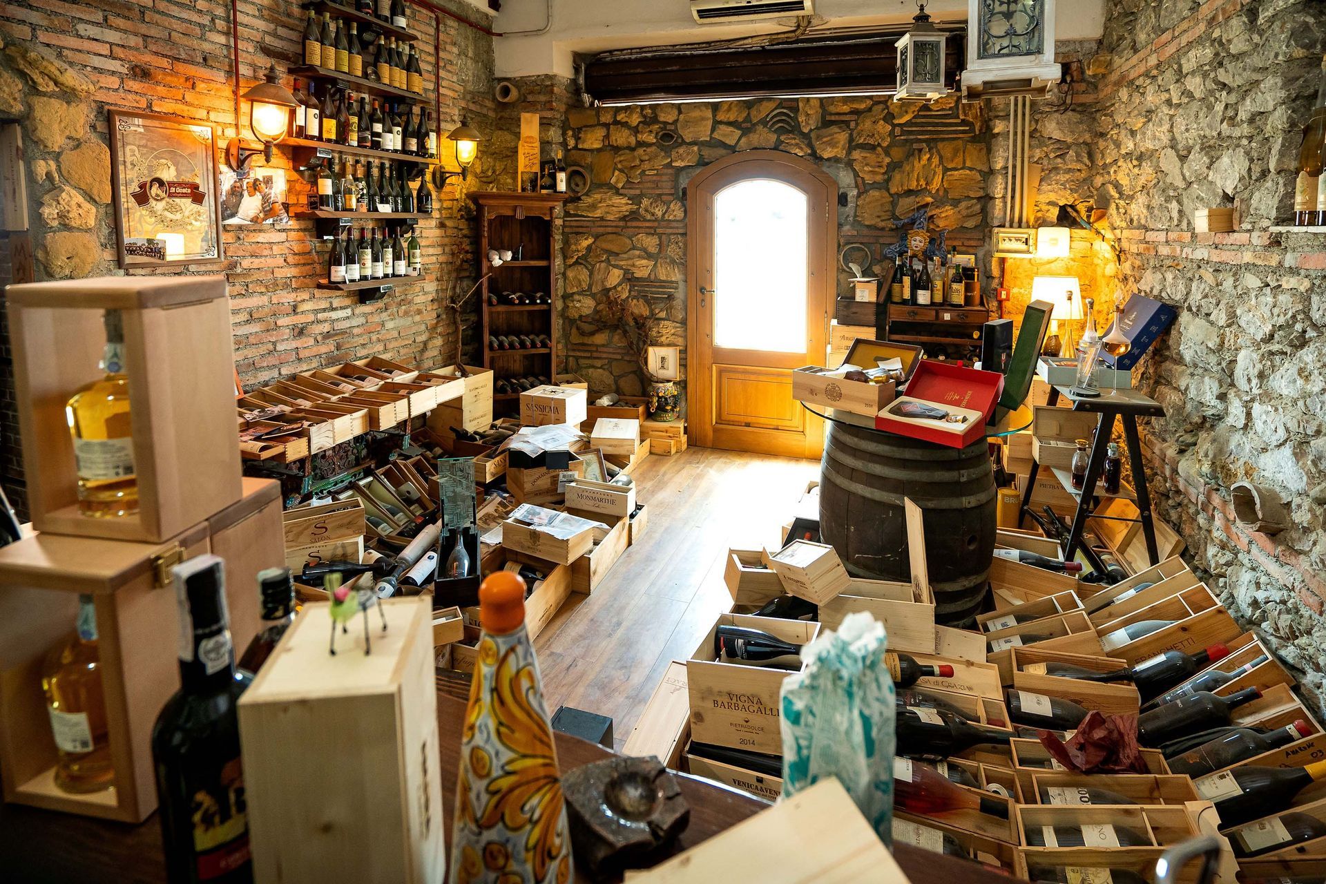 wine cellar