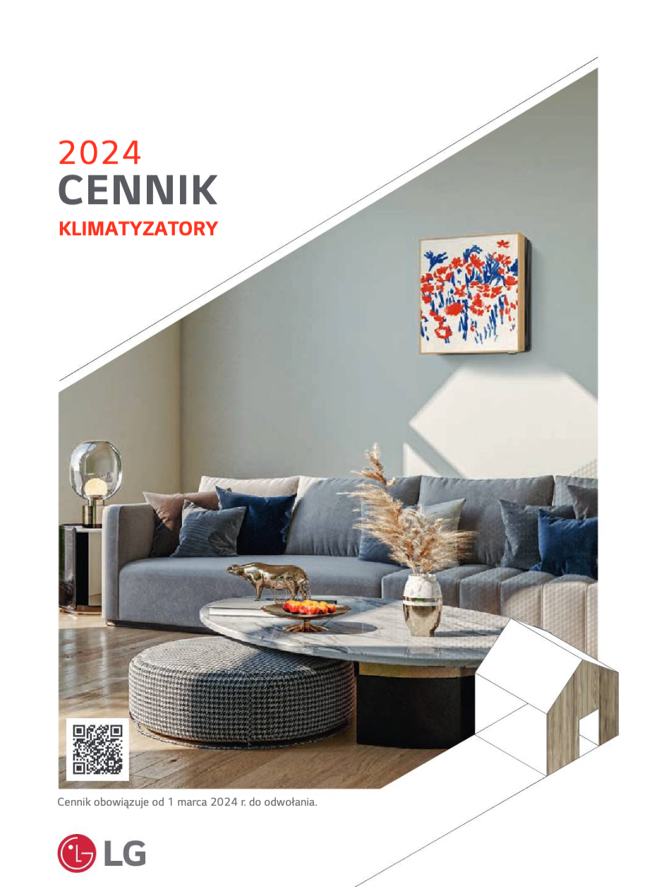 cennik klimatyzacji LG