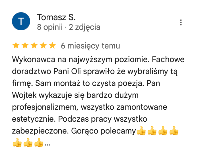 screenshot google review 