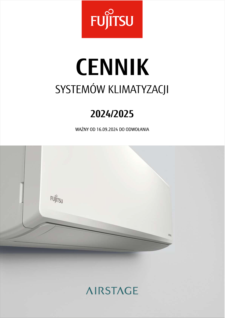 Katalog klimatyzacji fujitsu 2025